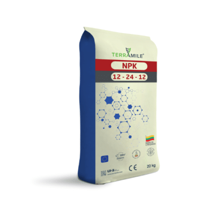 ტერამილე NPK 12-24-12 +S+B+Zn – მცენარის მზარდი ჯანმრთელობის და ეფექტური საკვებ ნივთიერებების მიწოდება