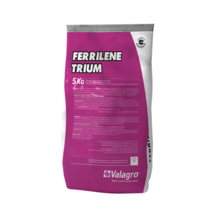 ფერილენ ტრიუმი – რკინის ქლოროზის სამკურნალო და პროფილაქტიკური საშუალება Fe-EDDHA, Fe-EDDHSA და მანგანუმის შემცველობით.